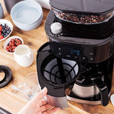 GASTROBACK Grind & Brew Pro termisk espressomaskine, sølv, sort