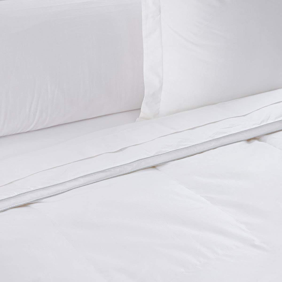 Platin, gåsedun, 300 G/M², 240 X 220 Cm, hvide (hvide) Dyner og dyner Naty Shop