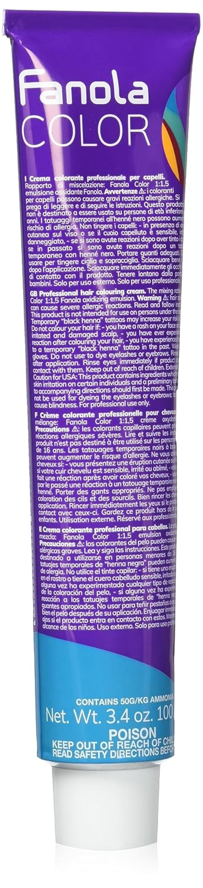 Fanola crema colore Farvecreme 7.0 Blond, 100 ml Hårfarve Naty Shop 11.2 Super Blond