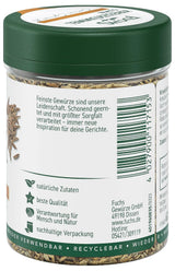 Fuchs Gewürze - Kreuzkümmel ganz - orientalisch-nussige Note für Falafel und Linsengerichte - naturlige ingredienser - 60 g i wiederverwendbarer, genbrugsbarer Dosis