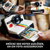 LEGO Ideas Polaroid Onestep SX-70 kamerasæt til voksne, samleobjekt med autentiske detaljer, kreativ aktivitet, fotografigaver til kvinder, mænd, ham, hende og teenagere 21345 Byggesæt Besuche den LEGO-Store