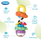 Playgro Rattle Super Shaker - ranglebold til babyer - ranglebold - ranglebold til børn - ranglebold - motorik - babylegetøj - motorik til babyer - farverigt Legetøj Bebe Naty Shop
