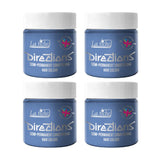 Vejledning semi-permanent hårfarve 100 ml æske 4 pakke (Pillarbox Red) Naty Shop Silver hårfarve 100 Ml (pakke med 4)