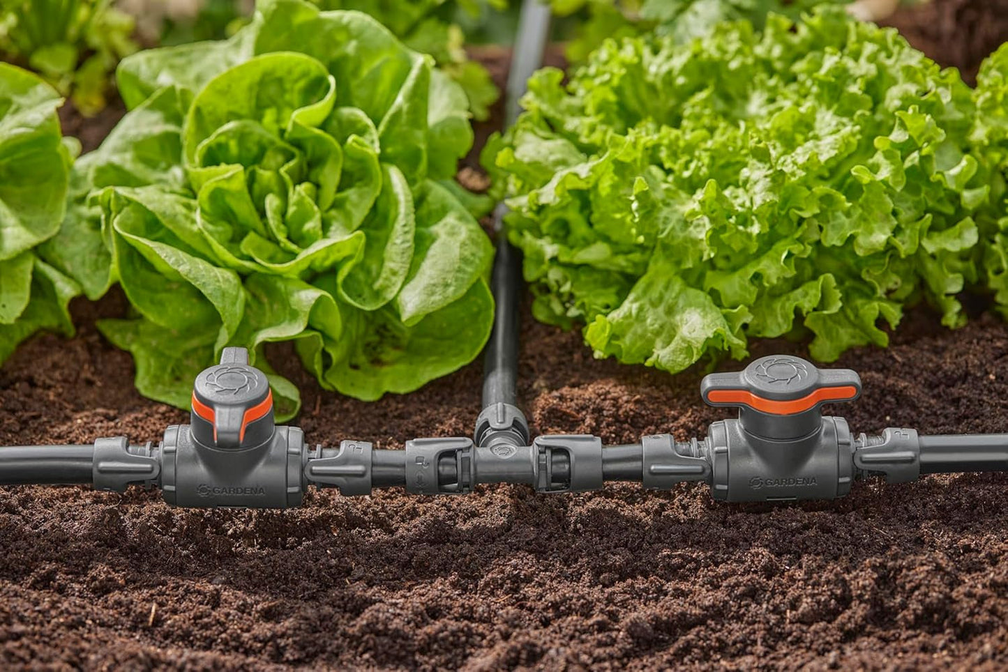 Gardena mikro-drypvandingssystem T-stykke 13 mm (1/2"): Konnektor til 13 mm foderrør, T-gren, automatisk kunstvanding, genanvendelig (13201-20)