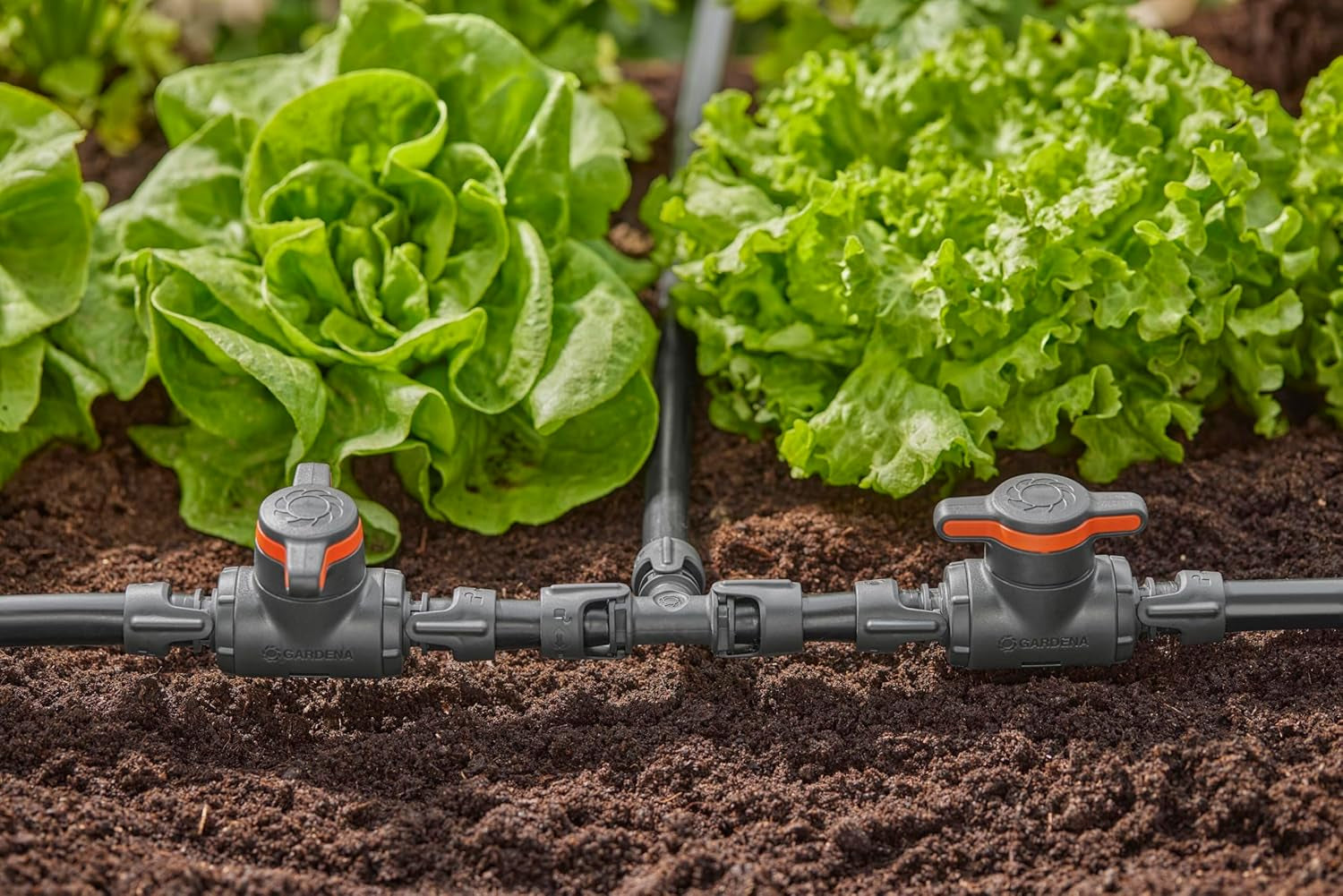 Gardena mikro-drypvandingssystem T-stykke 13 mm (1/2"): Konnektor til 13 mm foderrør, T-gren, automatisk kunstvanding, genanvendelig (13201-20)