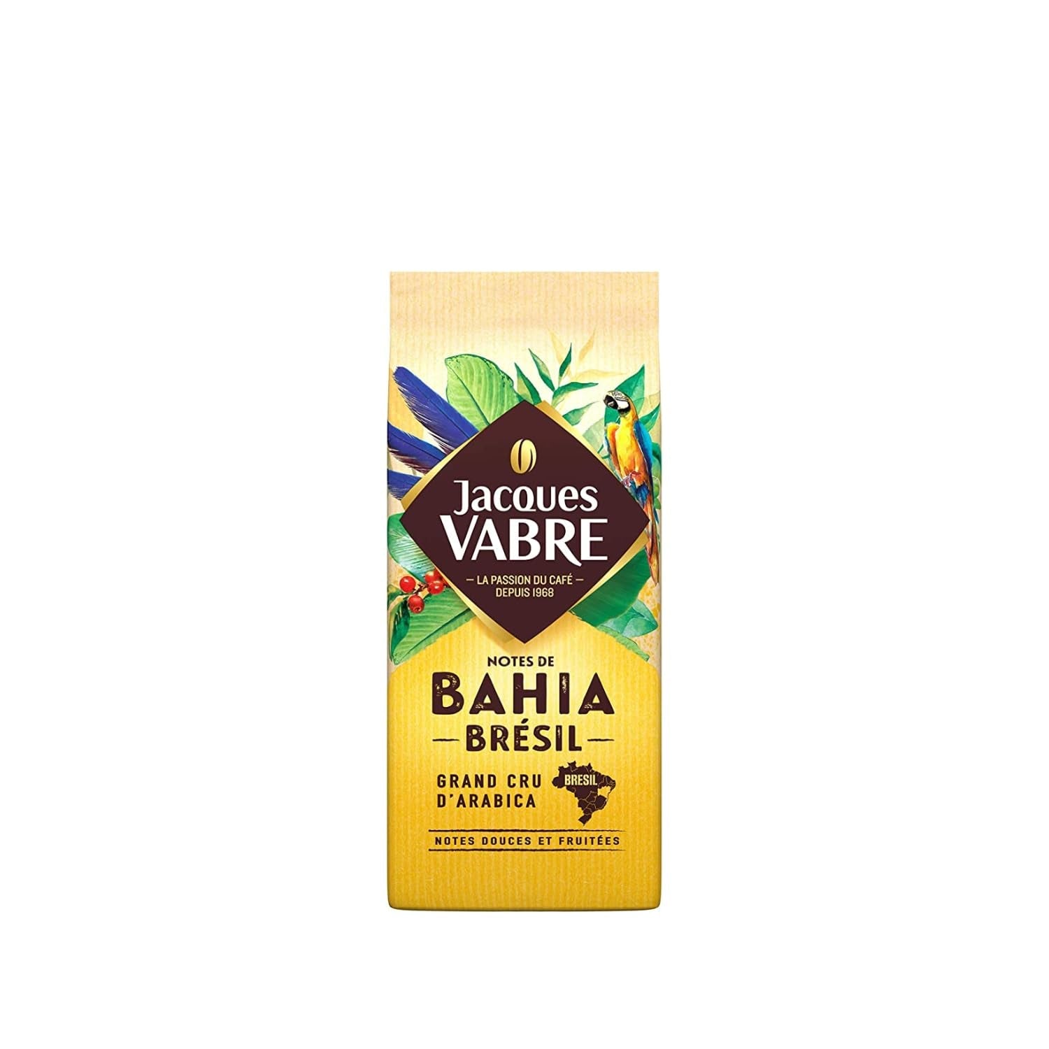 Rene Arabica kaffebønner fra Bahia, Brasilien - JACQUES VABRE - 250 g