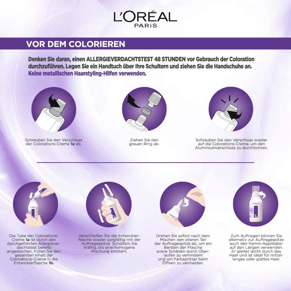 L'Oréal Paris Permanent hårfarve med ultra cool farveresultat, 100% dækning af gråt hår, sat med farve, shampoo og plejecreme, Excellence Cool Creme, nr. 7.11 Ultra cool medium blond (blond) Naty Shop hårfarve