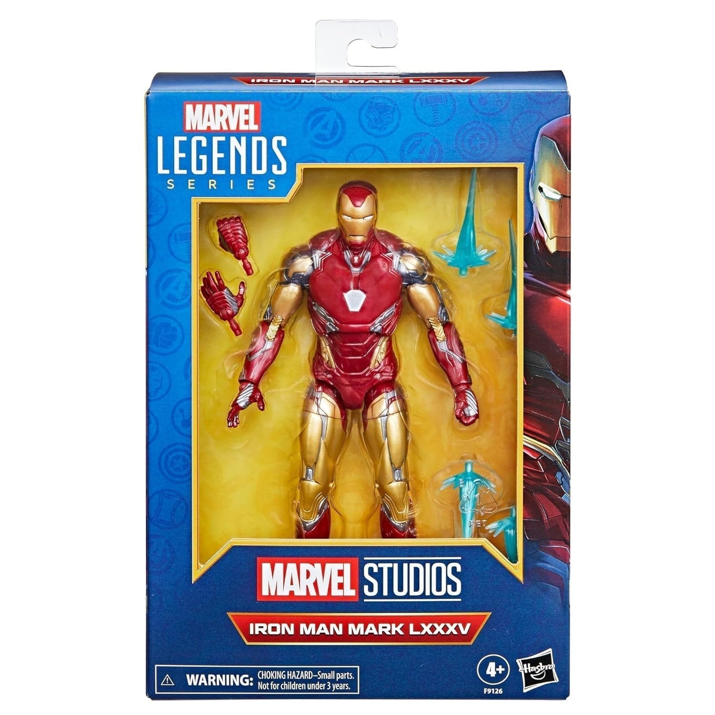 Marvel Legends Series Iron Man Mark LXXXV Avengers: Endgame 6 Tommer Action Figur Actionfigurer Naty Shop