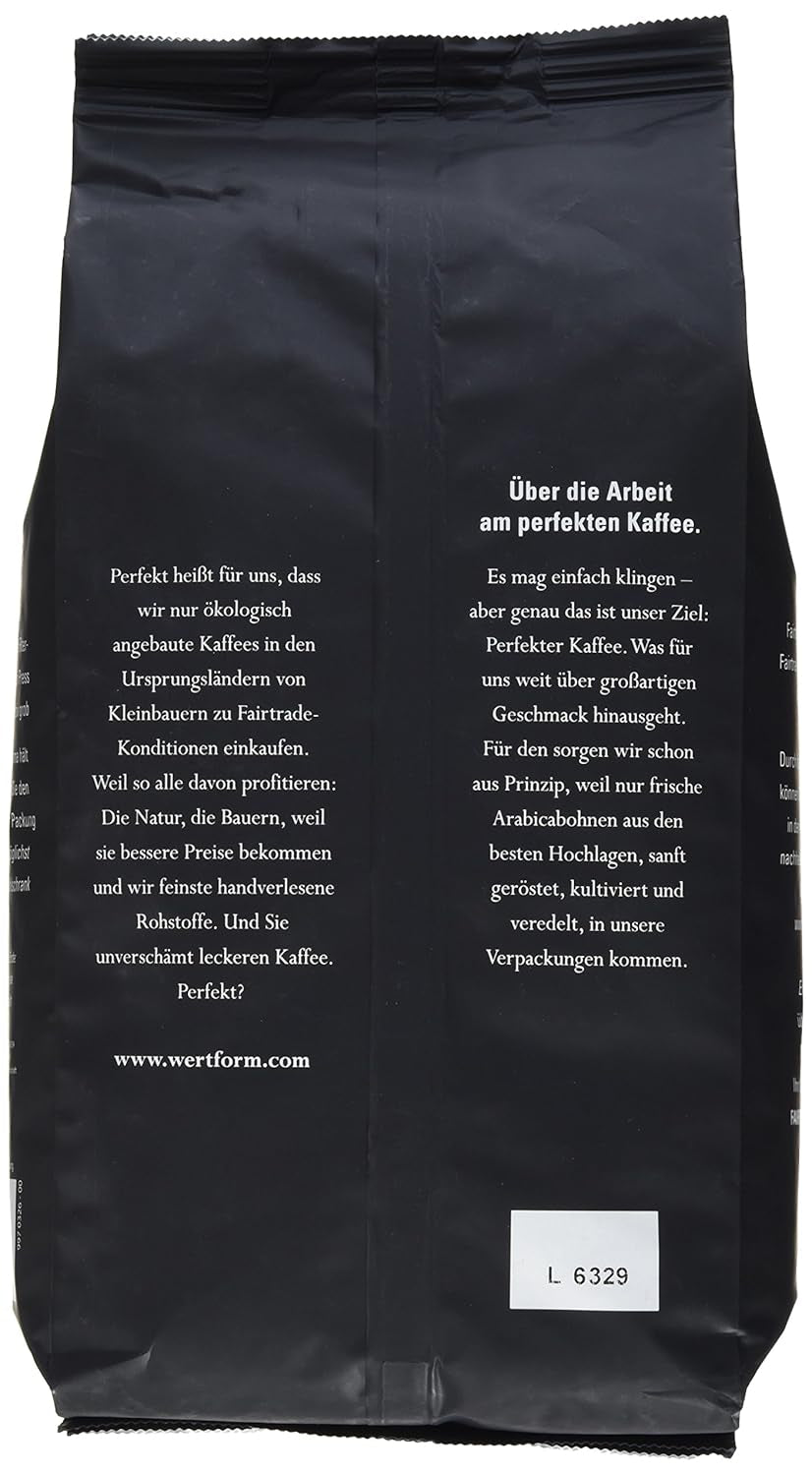 Bio FT Naturland Röstkaffee Arabica Creme, 1 kg ganze Bohne