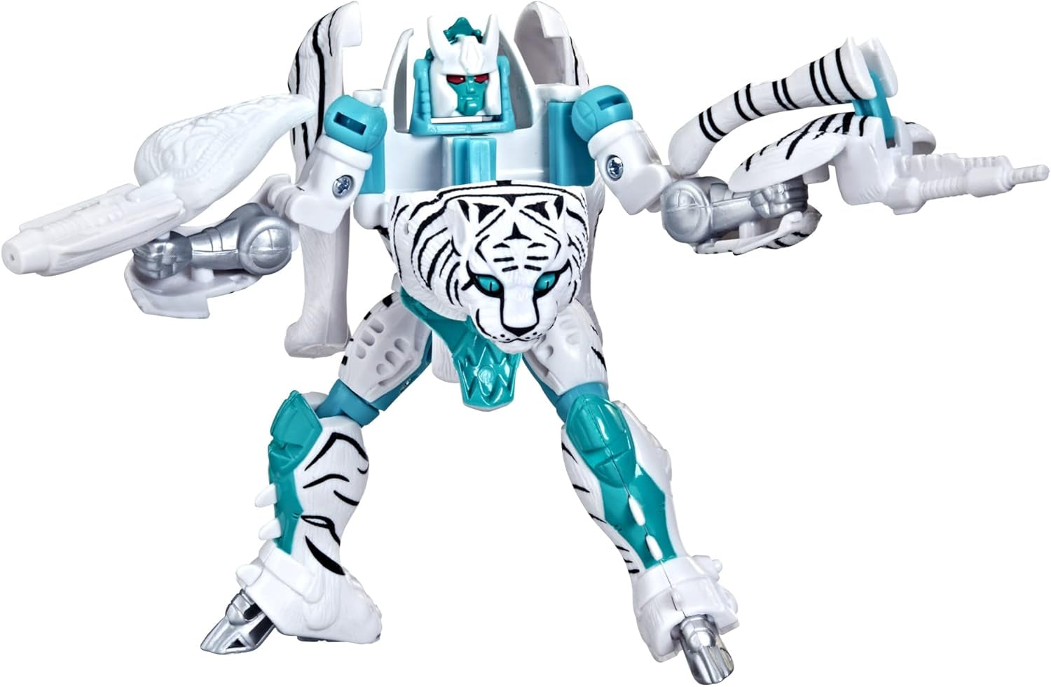Transformers Toy Vintage Beast Wars, Tigatron Action Figur To Collect (12,5 Cm), For Voksne & Børn 8+, F4225, Multi, One Size Action Figurer Naty Shop Standardtitel