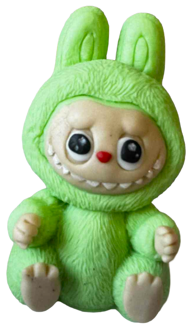 Spiselig dekoration, Labubu, 3D Sugar Paste Decorations Nati Shop