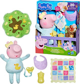 Peppa Pig 28 cm Evie Interactive Doll med 20 lyde og mange funktioner, legetøjssæt til børn fra 3 år og opefter