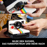 LEGO Ideas Polaroid Onestep SX-70 kamerasæt til voksne, samleobjekt med autentiske detaljer, kreativ aktivitet, fotografigaver til kvinder, mænd, ham, hende og teenagere 21345 Byggesæt Besuche den LEGO-Store