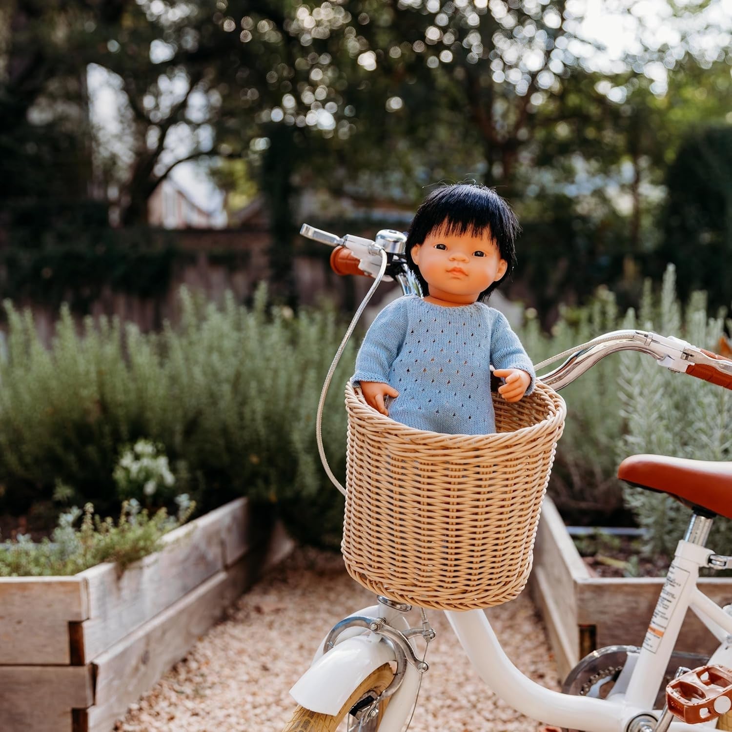 Miniland Baby Doll Asian Boy 38cm-31055