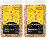 Boghvede BioGourmet Demeter – 500g pose | Glutenfri, fiberrig og regional | Fra tysk økologisk landbrug (Baden-Württemberg/Bayern) | Ideel til müsli, salater og tilbehør