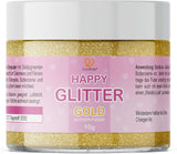 Goodbake Happy Glitter Gold - Spiselig madglitter, 10 gram Glitter Naty Shop Gold
