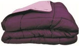 Couette CALGARY Chokolade/Corail 140 Dyner og dyner Naty Shop 200X200X1 Cm