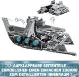 LEGO Star Wars Imperial Star Destroyer, rumskibssæt, byggelegetøj, Darth Vader og Cal Kestis legesæt, fødselsdagsgave til drenge, piger og fans 75394 Byggesæt Besuche den LEGO-Store