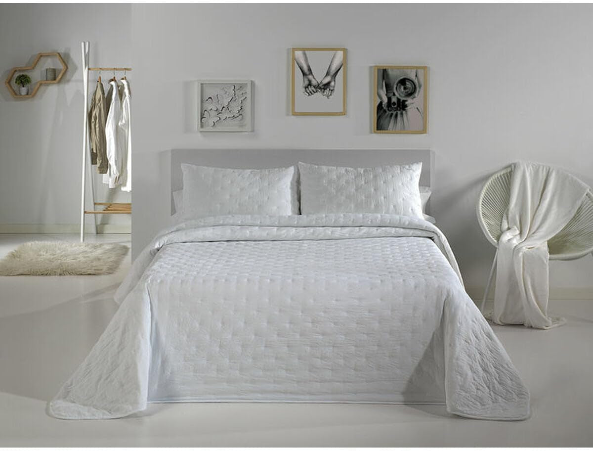 Pierre Cardin - Bouti Dots - Seng 180 Cm - Farve Grå C5 Dyner og dyner Naty Shop Hvid C4 Seng 150 Cm