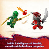 LEGO NINJAGO Lloyd's Action Speedster - Legetøjsbyggebil med 2 minifigurer til rollespil, bygge legetøjsbil til børn - gave til drenge og piger fra 7 år 71828 Byggesæt Besuche den LEGO-Store