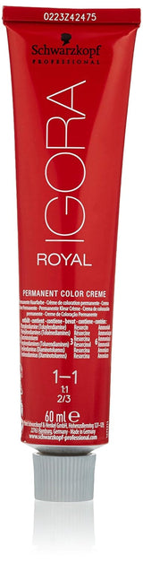 Schwarzkopf IGORA Royal Premium Hårfarve 1-1 blå-sort, 1 pakke (1 x 60 g) Hårfarve Naty Shop Standard titel