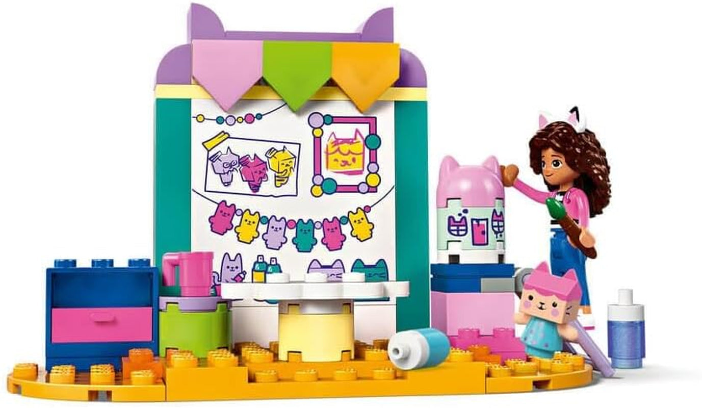 LEGO 4+ Gabbys dukkehus Håndværkssjov med babyæske, rollelegesæt, kreative kunst- og håndværkssæt til piger og drenge 4 år, model legetøjshus 10795 byggesæt Beuche den LEGO-Store