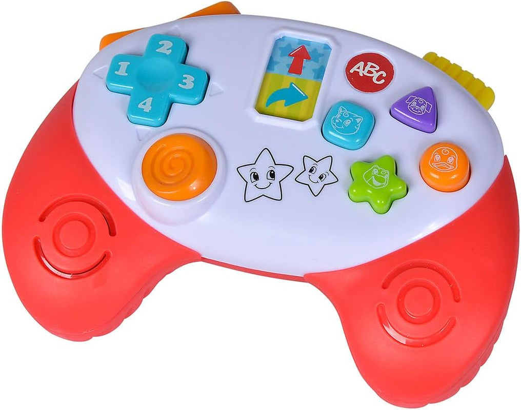 Simba 104010017 - ABC Game Controller, Baby Toy, Animal Sounds, Songs, 20+ Sounds, From 12 Months, Motor Skills, Play Console, Toddler Toy, Play Phone Bebe Toys Naty Shop Default Title