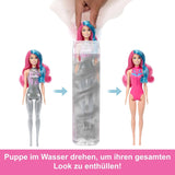 Barbie Color Reveal Dukke og tilbehør med 6 overraskelser, Disco Star Series med metallisk glitter og farveskiftende top (stile kan variere), JCP01, 32 cm