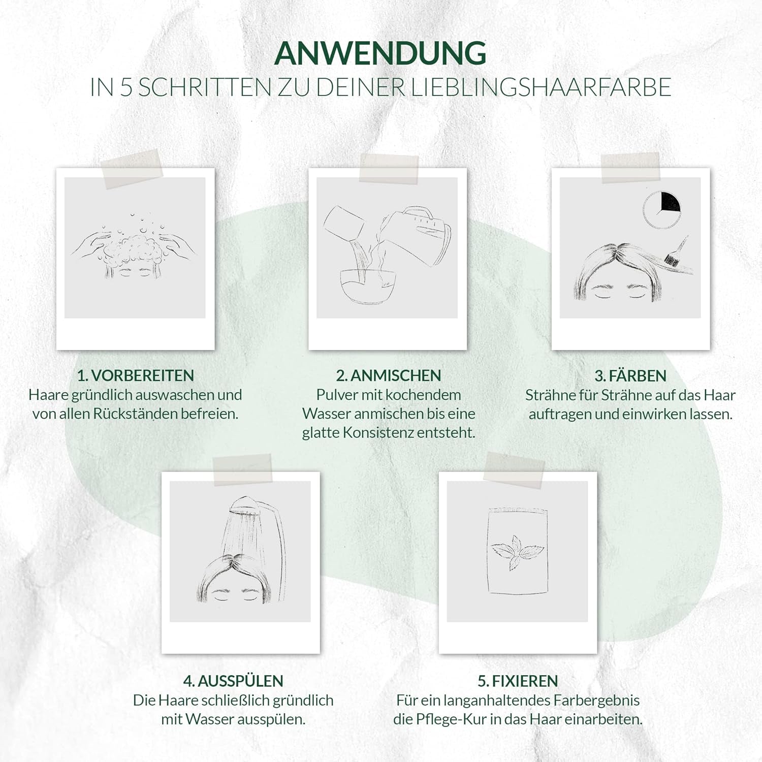 LOGONA Natural Cosmetics Urte nærende hårfarve, økologisk henna pulver vegansk hårfarve for intens farve og glans, urte hårfarve i kobberblond (blond), 1 x 100 g Naty Shop hårfarve