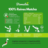 50G Matcha af ceremoniel kvalitet fra Japan - 100 % naturlig, pesticidfri og testet - Stenmalet - Moegi Matcha Premium japansk tepulver