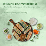 BAMBUTRÆ - Rispapir 22 cm. (Sommerruller) - 1 x 400 g