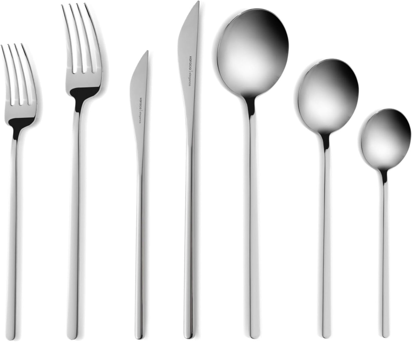 Karaca Focus Elegance, 84-delt bestiksæt, 12 personer Kitchen Naty Shop