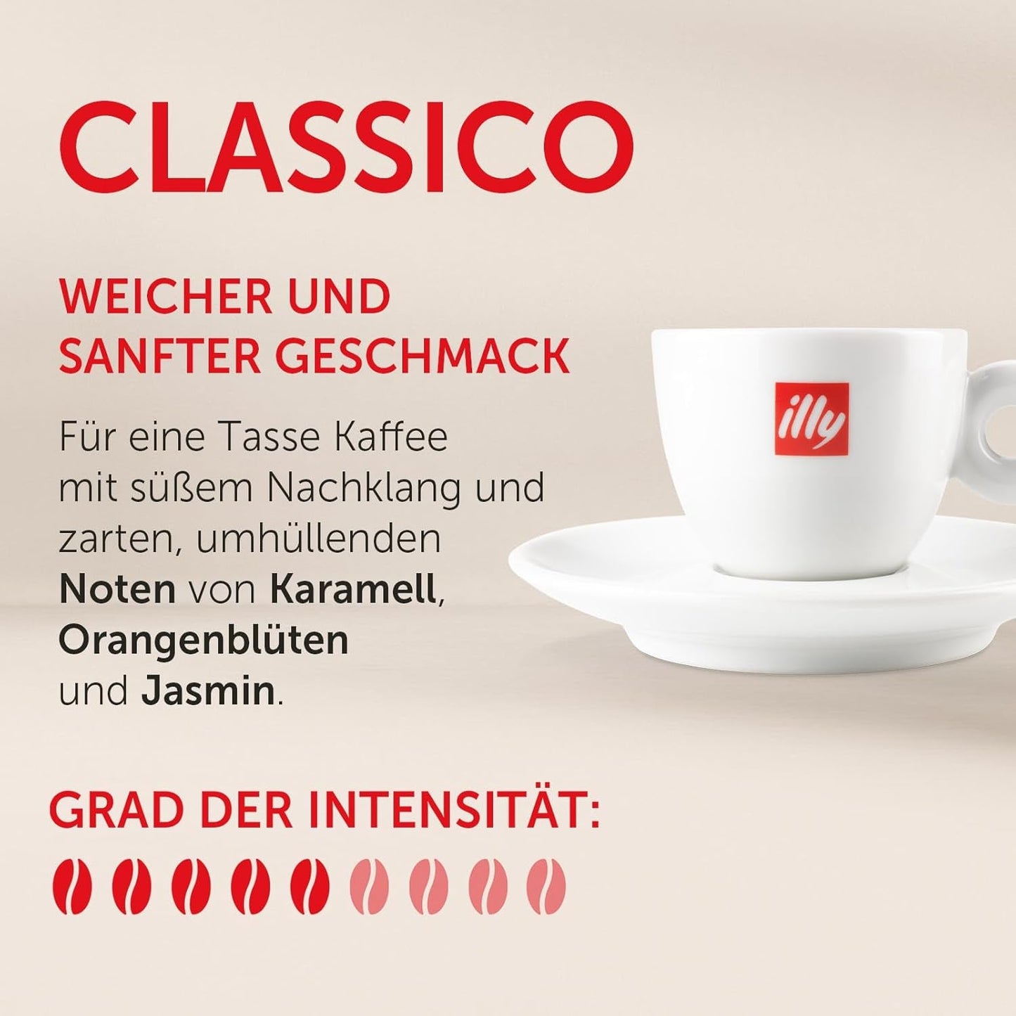 illy Iperespresso Kaffeekapseln klassiske Röstung CLASSICO, Packung med 100 Kapseln