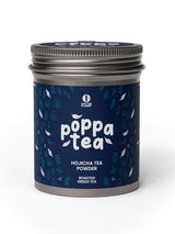 Poppatea Hojicha tepulver - ristet grøn te (50 g genopfyldningspose)