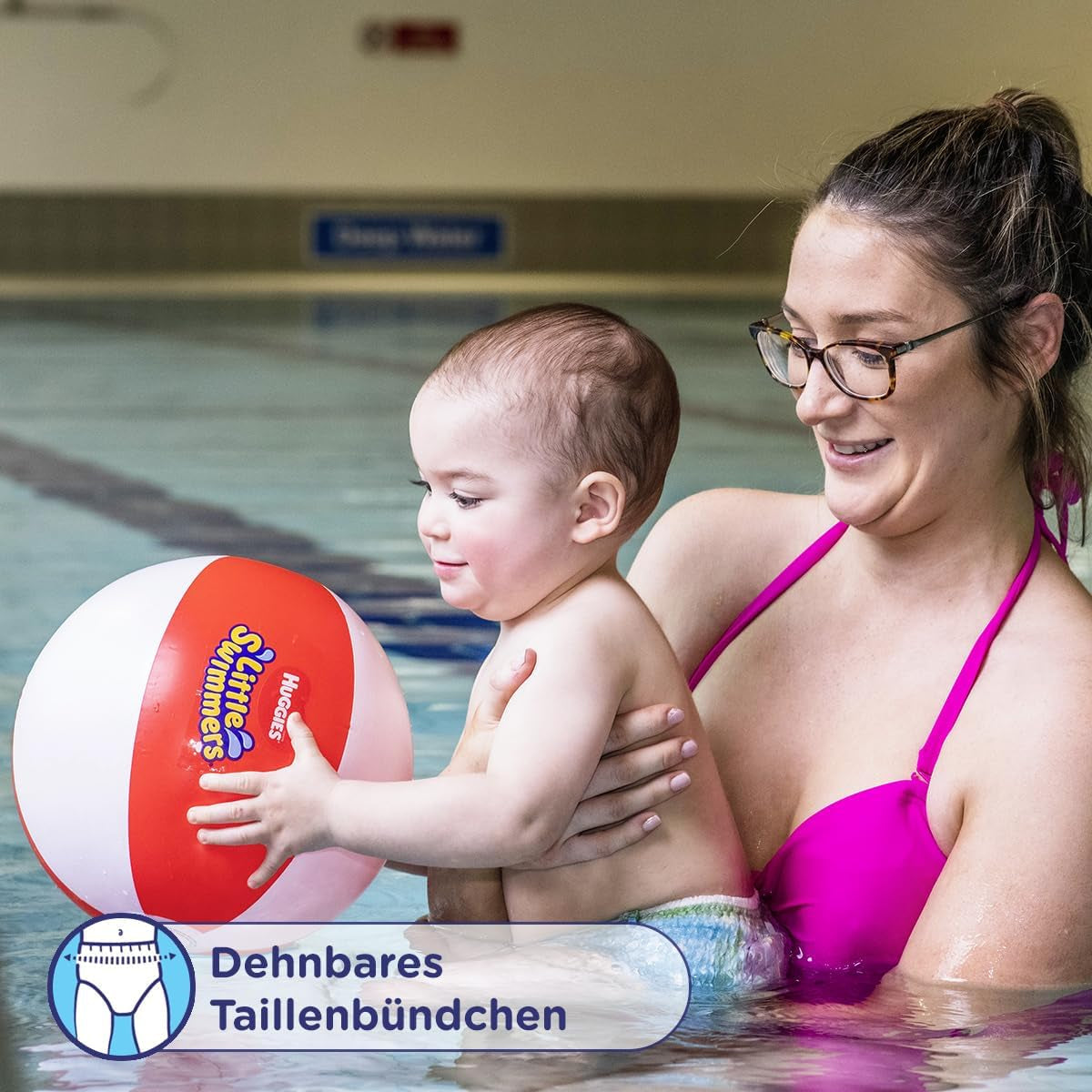 Huggies Little Swimmers svømmebleer, størrelse 3-4 (7-15 kg), 1 pakke med 20 stk.