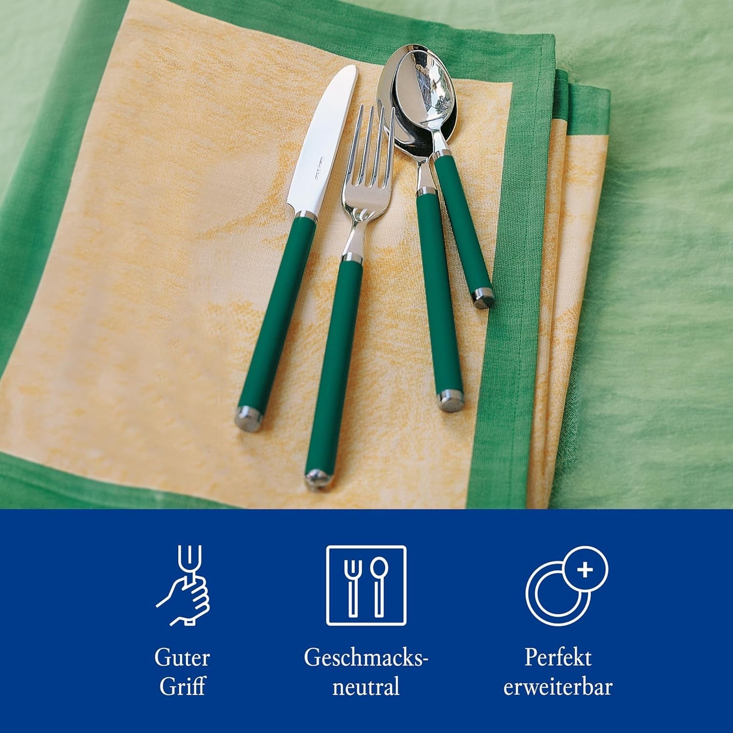 Villeroy & Boch - Bestiksæt Play! Green Garden, 30 stk Kitchen Naty Shop