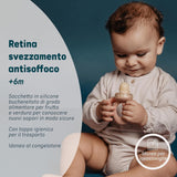 Suavinex Baby tyggeværn Silikone i fødevarekvalitet med låg Let at rengøre Opvaskemaskine og fryser Sikker beroliger tandkød 6 måneder grønt