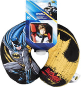 DC Comics Soft Batman Car Travel Nakkepude Børnesikkerhed Komfort Superhelte Bat Man, Cuscino Da Viaggio Auto, Lyseblå, One Size Rejsepuder Naty Shop