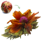 Blomsterte "Smagskrone" 1 stk 6 g | Grøn te - liljeblomst - litchiblomst | Udvalgt te | Grøn te blomster | Ideel til te elskere