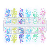 JMEOWIO Nail Glitter 12 Grids Havfrue Negle Art Decoration Accessories Negle Design