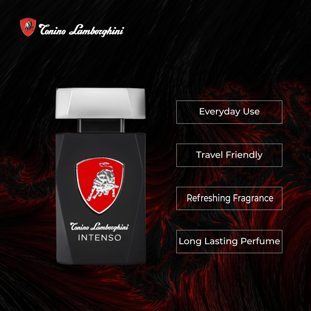 Tonino Lamborghini Intenso til mænd 4,2 oz EDT Spray Naty Shop håraffiltringsprodukter