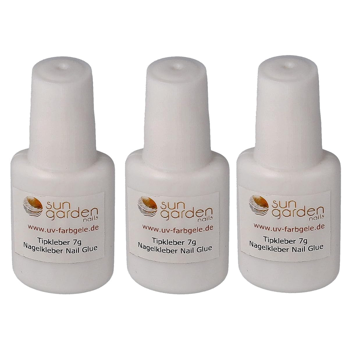 Sun Garden Nails Tipbox 500 Tips Inkl. 3 Tips Lim Tips Negle Tips Lim - modellering af negle