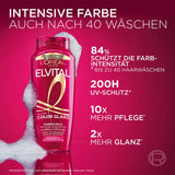 L'Oréal Paris Elvital XXL, Farvebeskyttelseshampoo til farvet hår, 1 liter bruser og bad L'Oréal