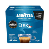 Lavazza A Modo Mio Dek Cremoso, 256 kaffekapsler, til koffeinfri espresso med aromatiske noter af mandler og canditis, 100% Arabica, intensitet 7/13, mellemristet, 16 pakker