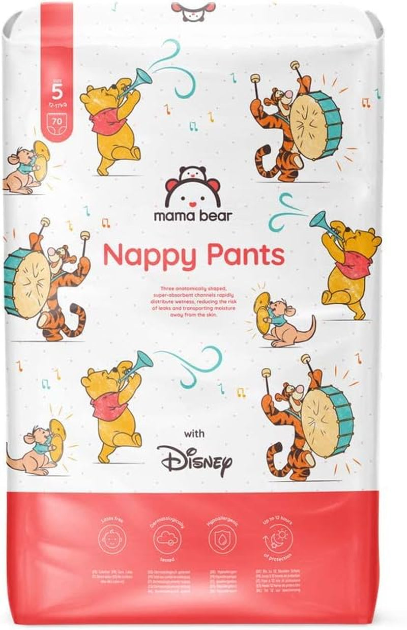 Amazon-mærke: Mama Bear Disney størrelse 6 (15+ kg) - månedlig pakke, hvid, 120 stykker (2 pakker af 60)