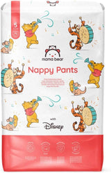 Amazon-mærke: Mama Bear Disney-bleer, størrelse 5 (12-17 kg) - Månedlig æske, hvid, 140 stykker (2 pakker af 70)