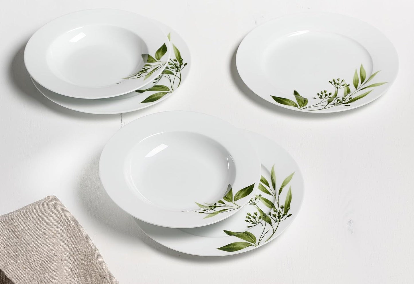 Ritzenhoff & Breker Evora Servege, 12 stykker, porcelæn, hvid
