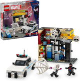 LEGO Marvel Spider-Verse: Miles Morales vs. Spot - Superhelte-legesæt med legetøjsbil - 4 minifigurer og minimarked - Gave til drenge og piger i alderen 9+ 76311 Byggesæt Besuche den LEGO-Store Standardtitel