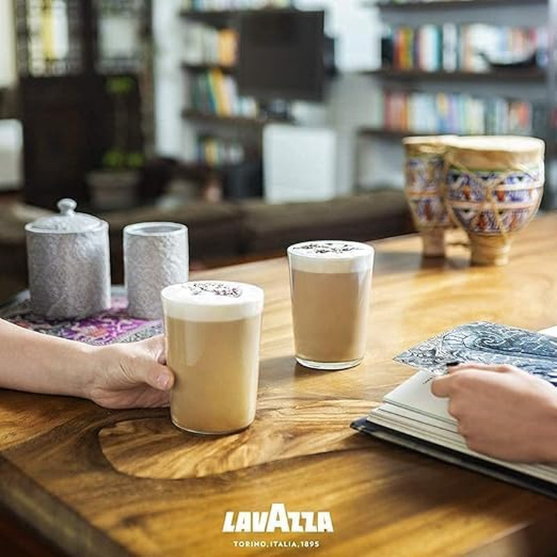 LAV-AZZA Helbønnekaffe Cream E Aroma 10x1000g (10kg) Førsteklasses italiensk kaffe, cremet og aromatisk