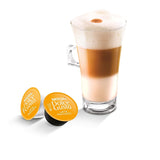 Latte Macchiato | 96 Kaffeekapseln & Latte Macchiato Caramel | 48 Kaffeekapseln | Arabica Robusta blanding | Feines Caramell Aroma og Leckerer Milchschaum